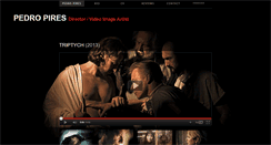 Desktop Screenshot of pedropiresfilms.com